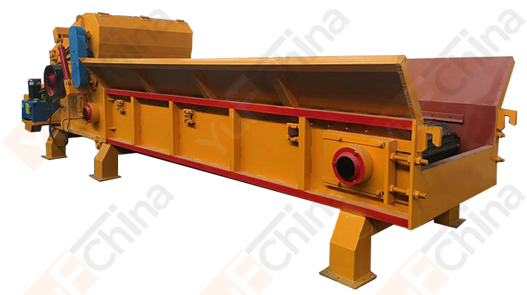 Large Capacity Wood Log and Stump Crusher by Numerical Control