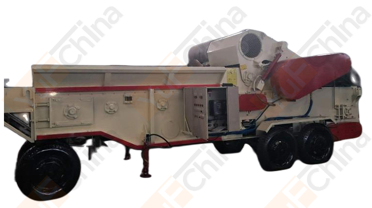 Portable Large Capacity Wood Log and Stump Crusher by Numerical Control