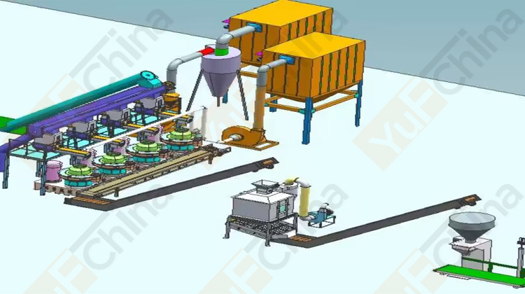 10T/H complete wood pellet production line for sale