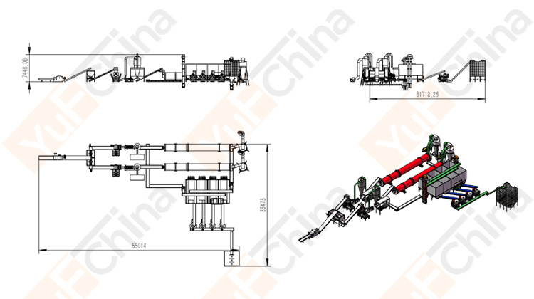 12 tons per hour pellet production line