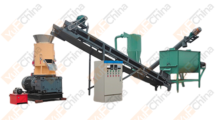 Flat die wood pellet production line.jpg