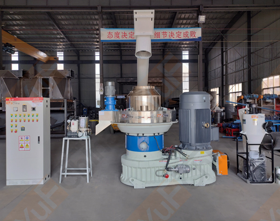 700 Model Cocopeat Pellet Mill with 16KW motor