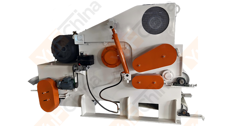 Professional 90 KW 218 Drum Chipper for Large-Scale Wood Waste Processing