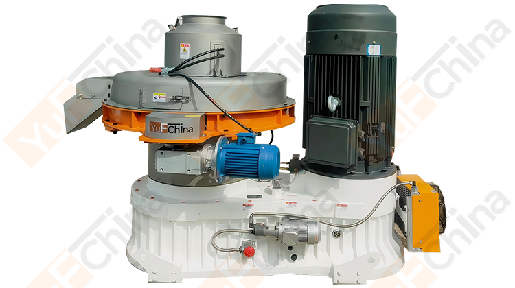 132kw XGJ560 biomass pellet machine with capacity 1.5-2T/H